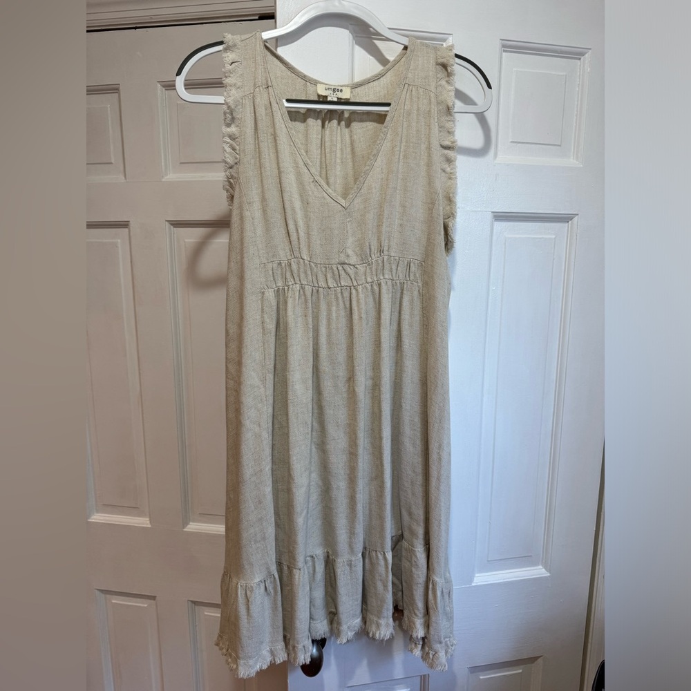 ONLY WORN ONCE LINEN DRESS
